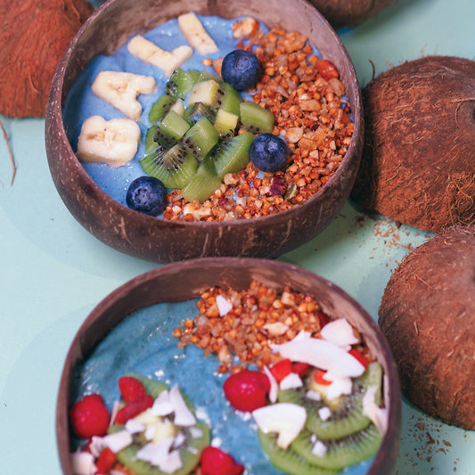 Blue Spirulina Smoothie Bowl Recipe