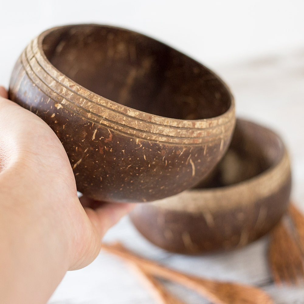 Large coconut bowls