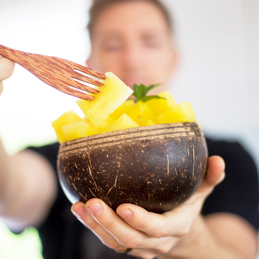 Boho coconut bowl