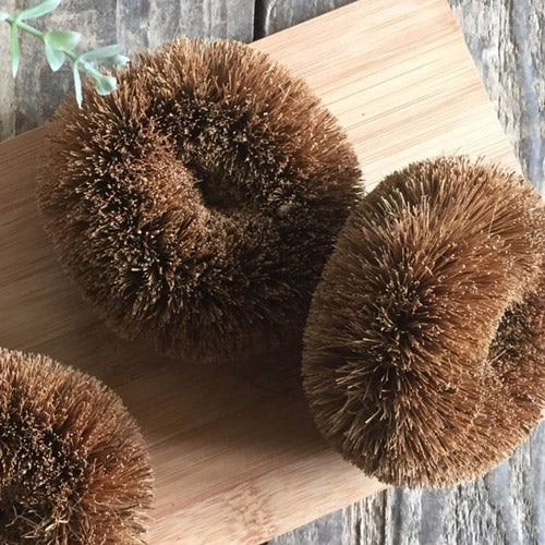 Coconut Husk Scourer for the Kitchen