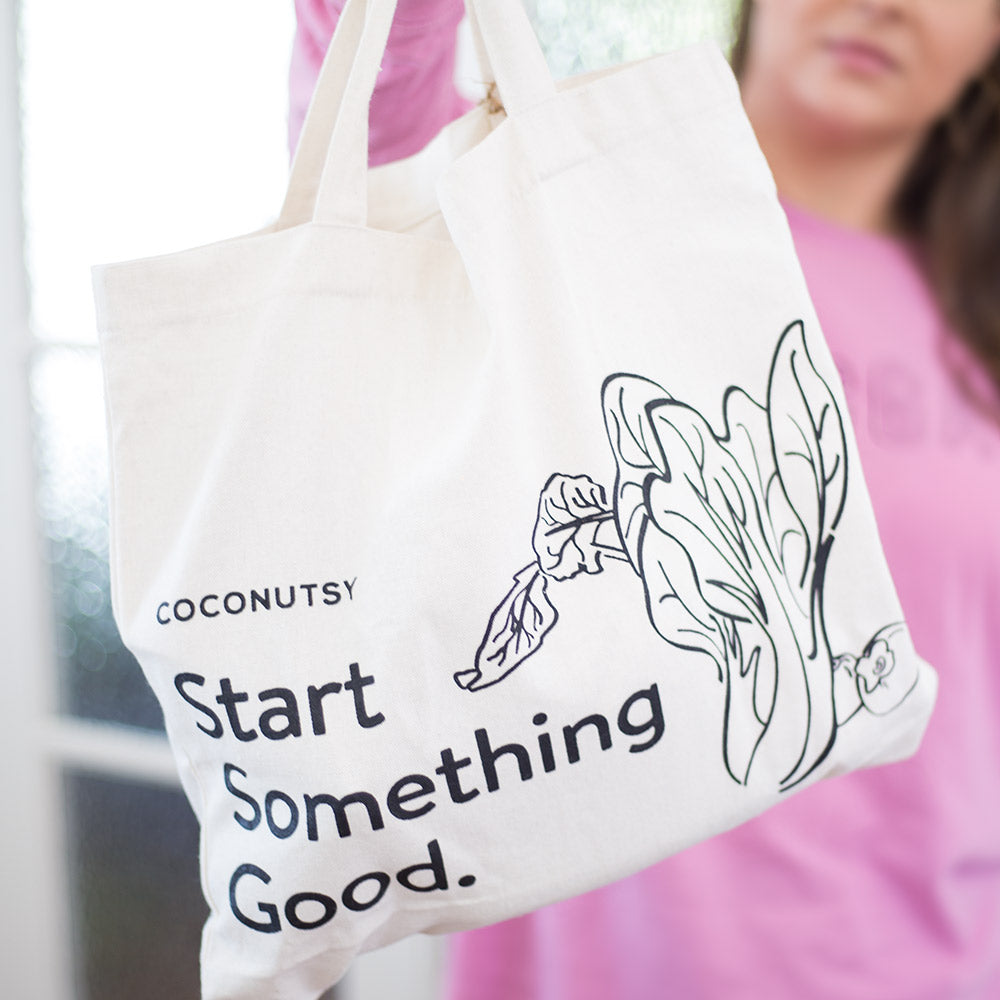 Bags made from thick organic cotton