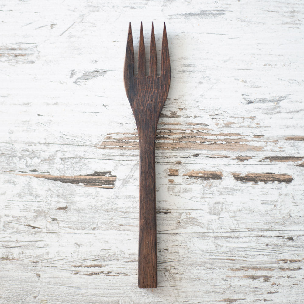 Ebony Wooden Fork