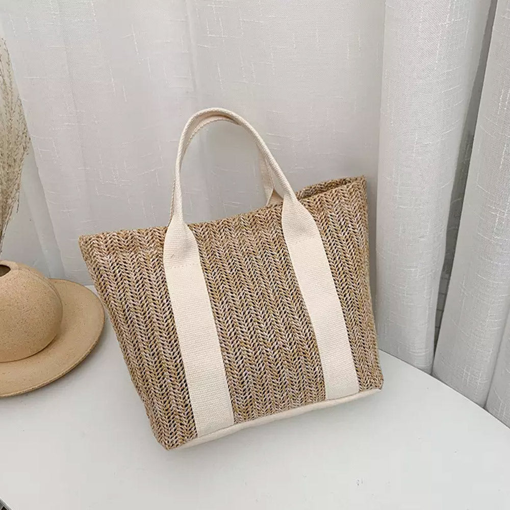 Cream Natural Handbag