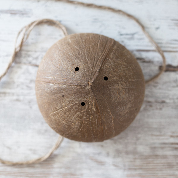 Hanging Coconut Flower Pot
