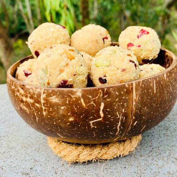 Coconut Almond Bliss Balls Recipe