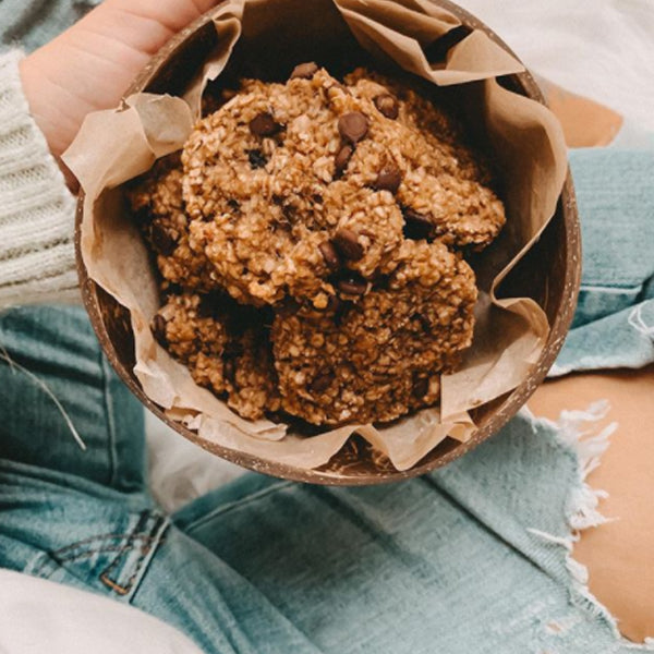 Vegan Chocolate Chip Cookies Coconut Bowl