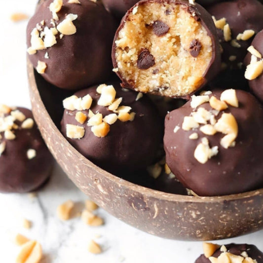 Peanut Butter Chocolate Chip Cookie Dough Bites Recipe