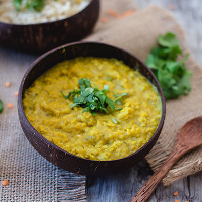 Moroccan Spiced Lentils Coconut Bowl