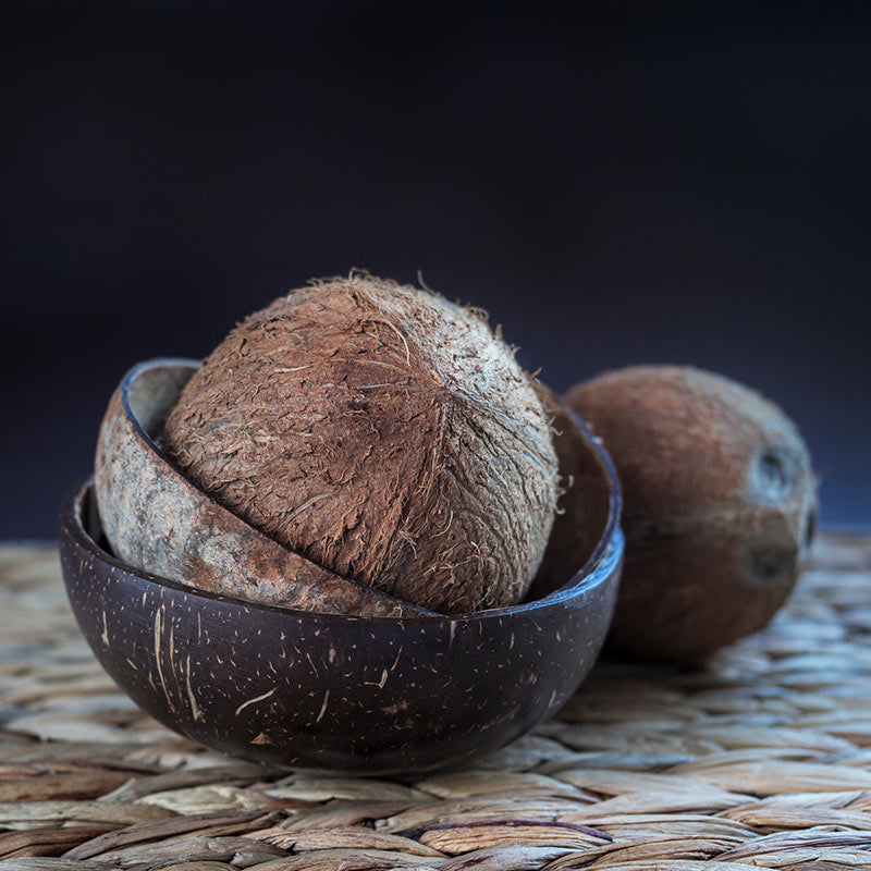 From coconut to coconut bowl