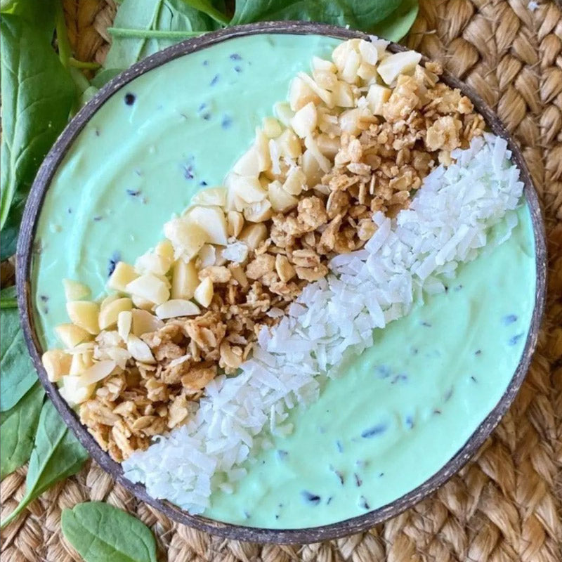 Mint Chocolate Chip Smoothie Bowl