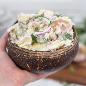 Vegan Potato Salad Recipe with Mustard
