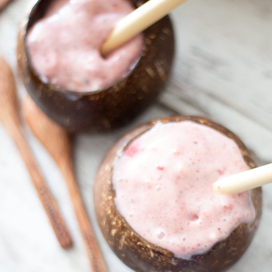 Coconut & Strawberry Smoothie Recipe