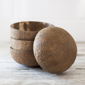 natural coconut bowls