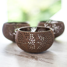 Load image into Gallery viewer, Wholesale Coconut Shell Candle Holder
