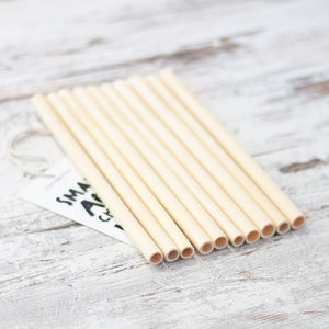 Thick Bamboo Straws for the Family