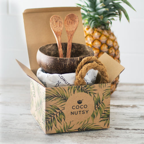 Coconut Bowl Gift Set