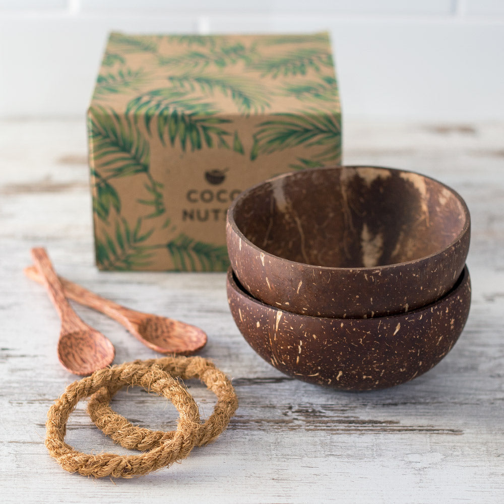 Eco Friendly Coconut Bowl Gift Set