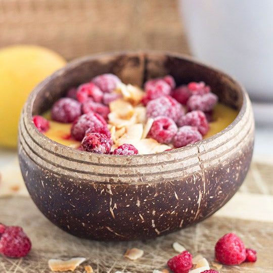 Boho coconut bowl