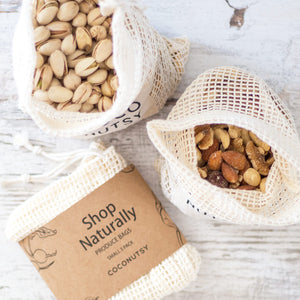 Produce bags for seeds and nuts