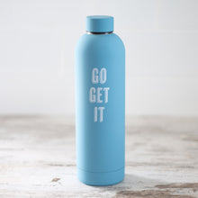Load image into Gallery viewer, Blue Insulated Water Bottle

