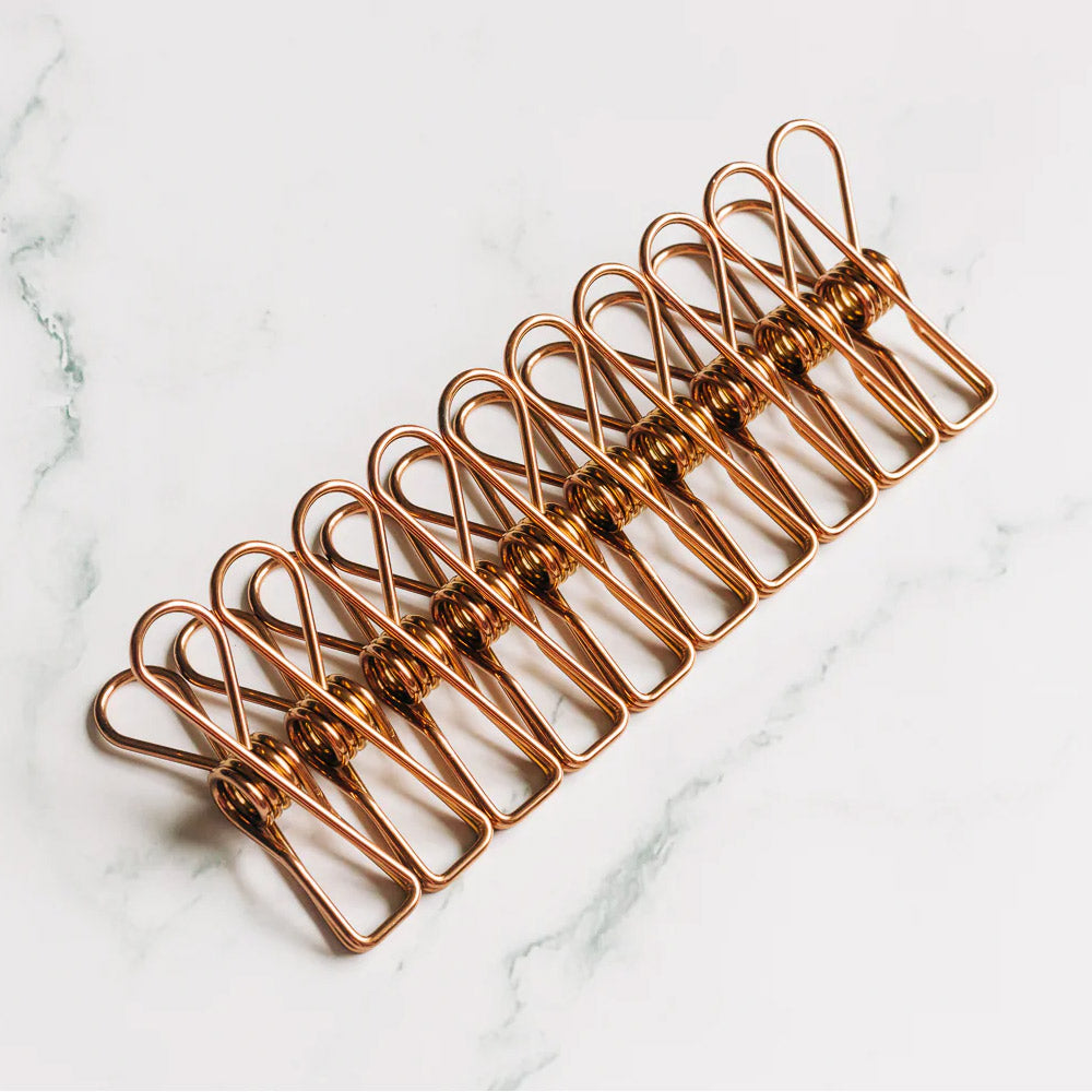 Stainless Steel Pegs - Rose Gold